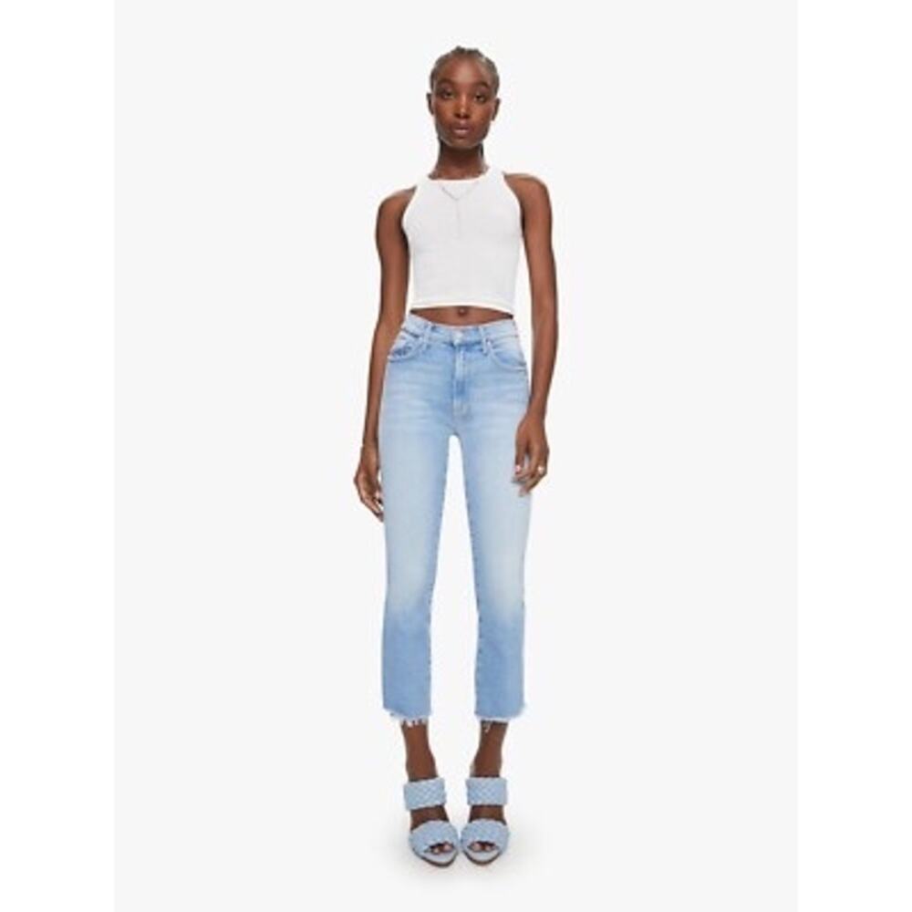 MOTHER The Insider Crop Step Fray Limited Edition size 24